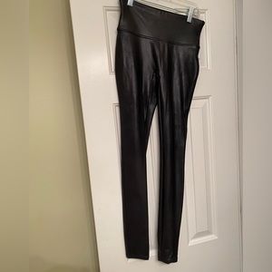 Spanx - Great condition faux leather leggings